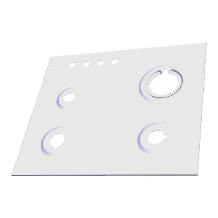 ARBEITSPLATTE,INOX,ELECTROLUX,