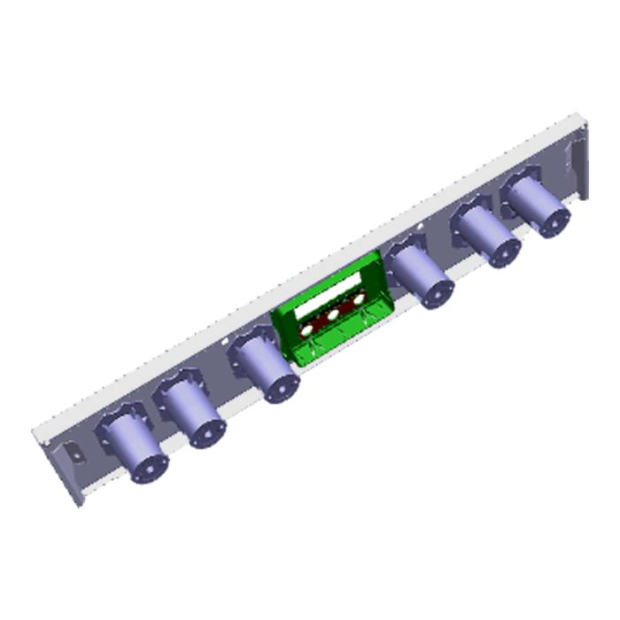 BEDIENBLENDE,INOX,60CM,SET,6K