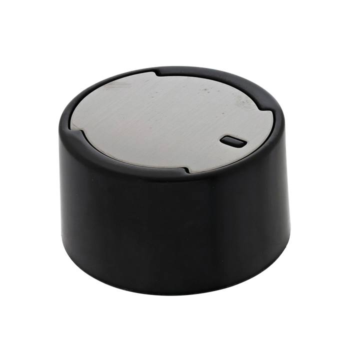 knob, black