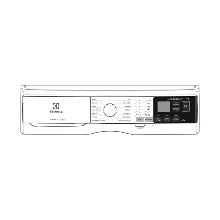 cruscotto, bianco, Electrolux
