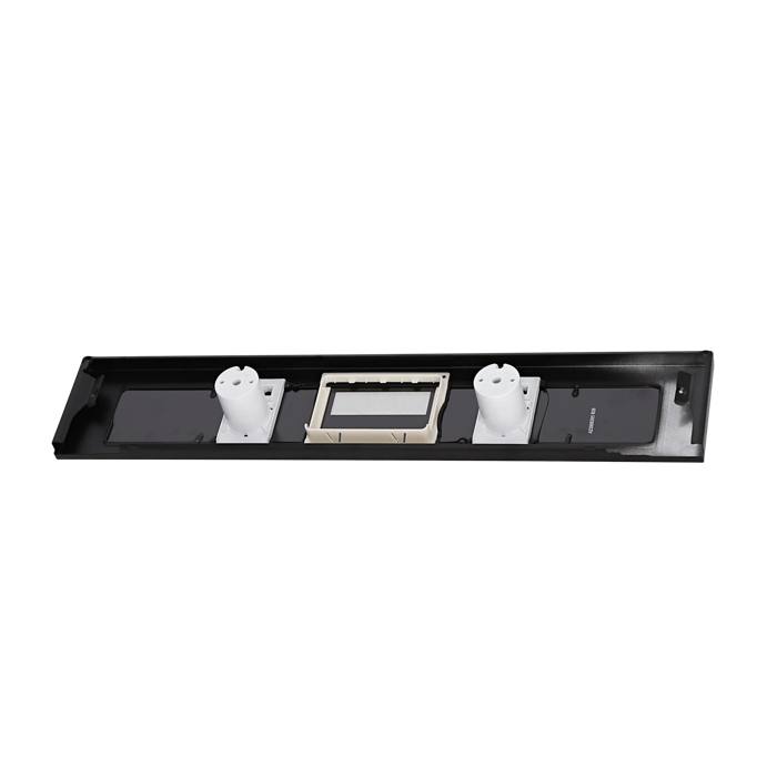 panel obsługi, czarny mat, 60cm, LUX, 2K