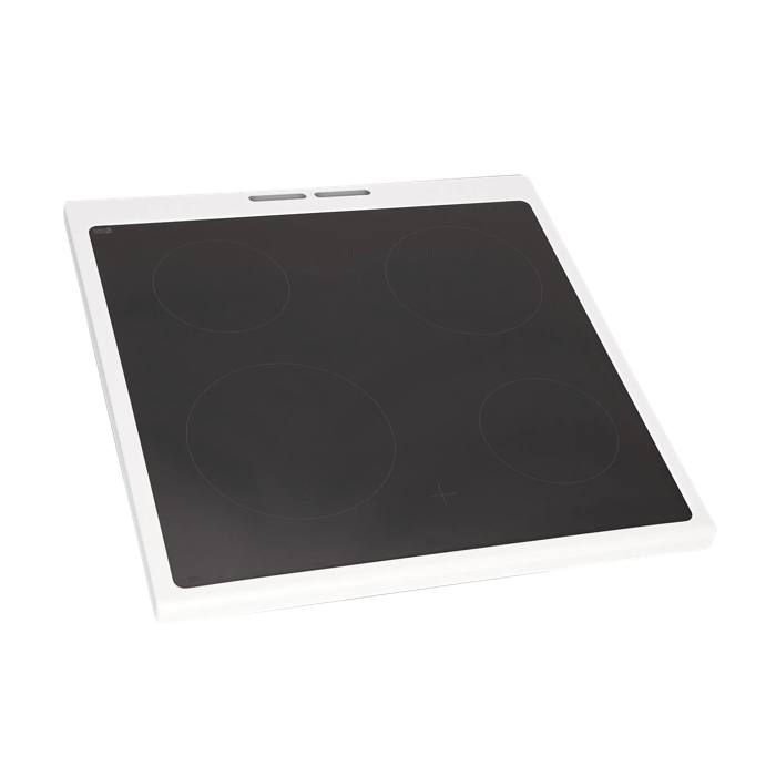cooking top with frame,white,596x600mm