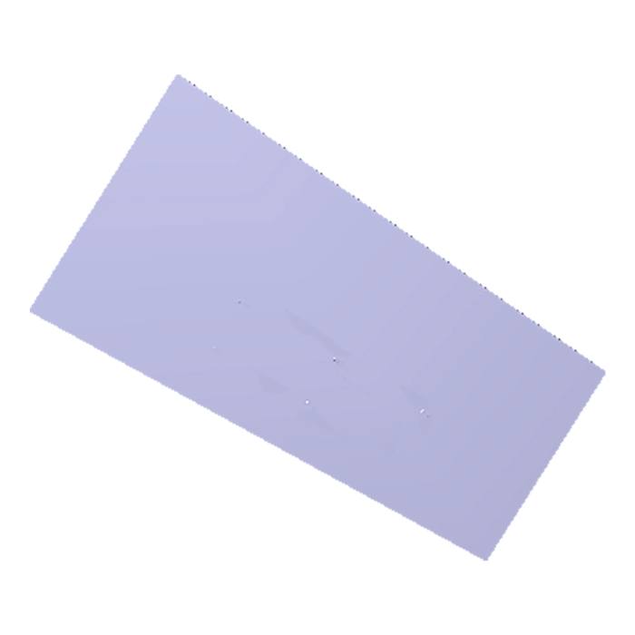 glass panel,upper,black,90cm ELX