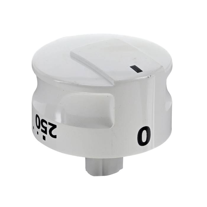bouton thermostat, blanc