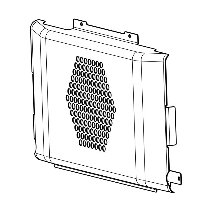 Fan Oven Vented Rear Panel