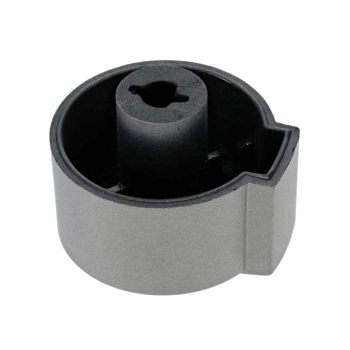 Silver Hob Gas Control Knob