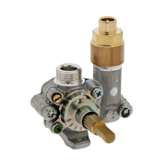 gas tap, semi-rapid, d=0.35 G20-25mbar