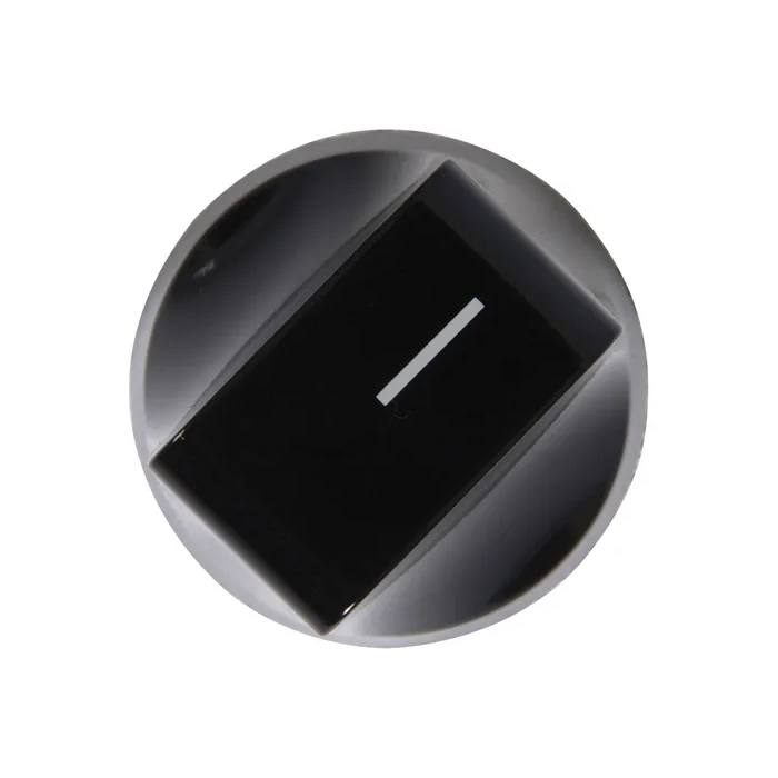 Black Electric Hob Control Knob