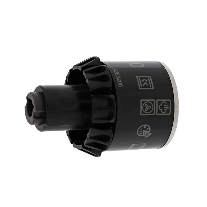 knob, function, black, 10+0