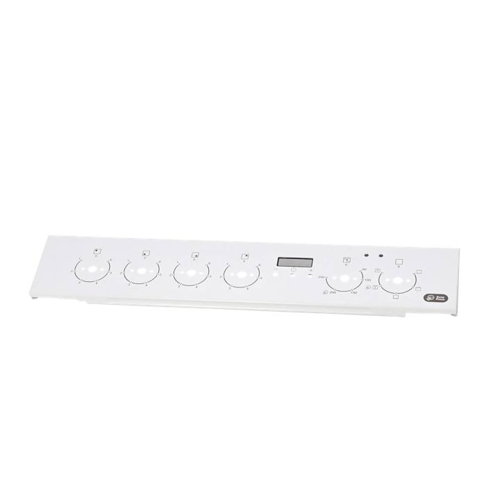 control panel, white