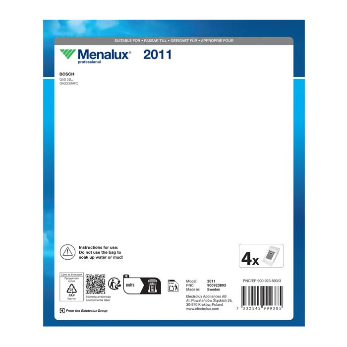 2011 MENALUX -BOSCH (GAS 35L)