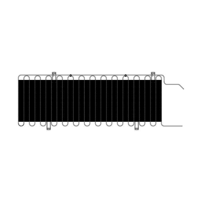 condenser, complete, 512x1300mm