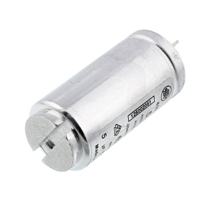 Condensador de 5 mF para motor de secadora de tambor