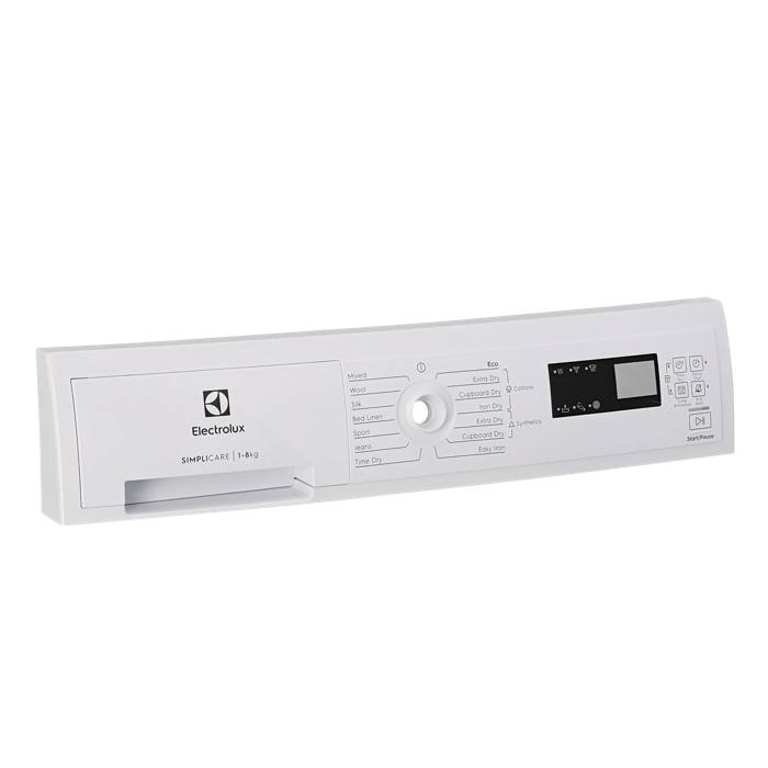 manöverpanel, vit, Electrolux, EN