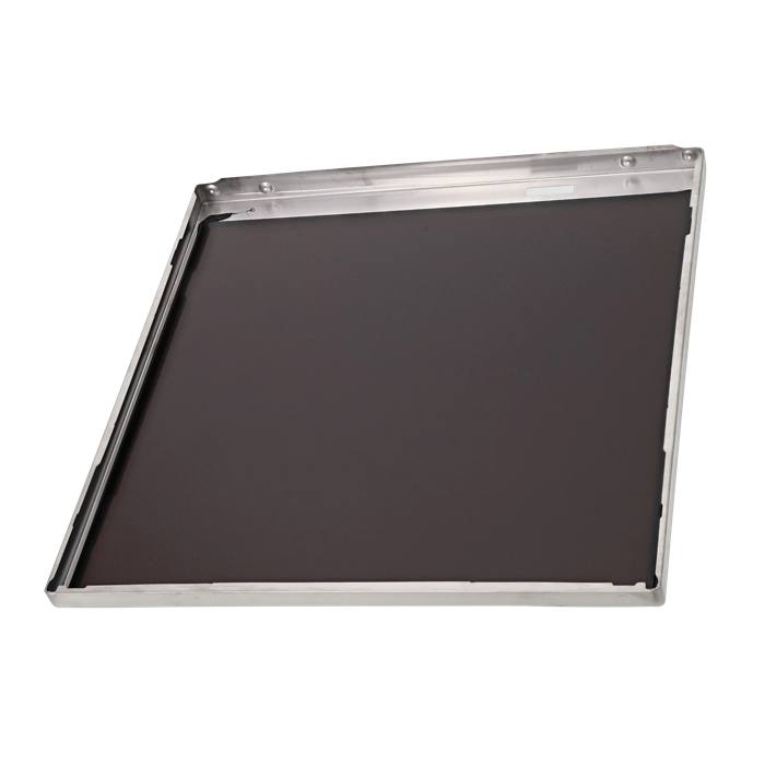 cooking top with frame, inox, 596x600mm