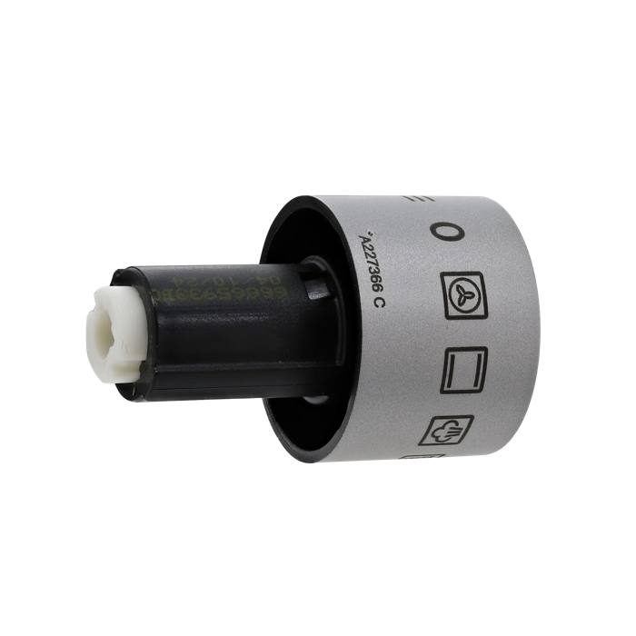 manopola, funzioni, inox, 10+0