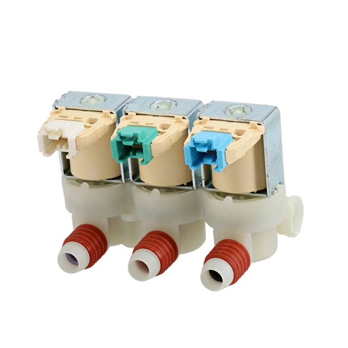 inlet valve, cold, 1 inlet,3 outle