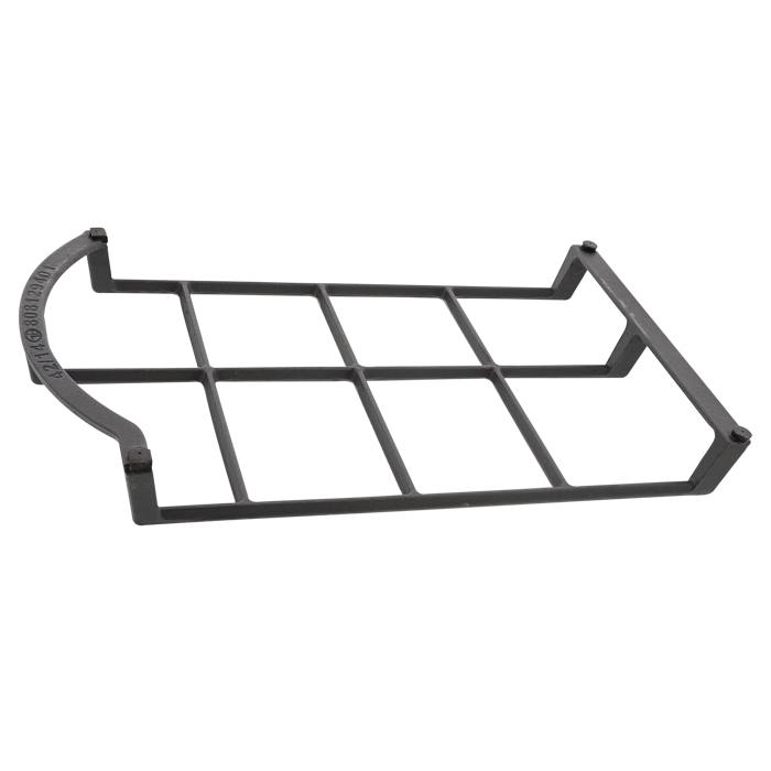 grid, pan support, left