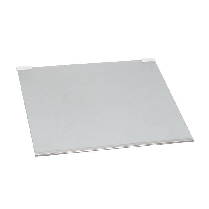 hylla glas-, stopp, neutral, 487x440mm