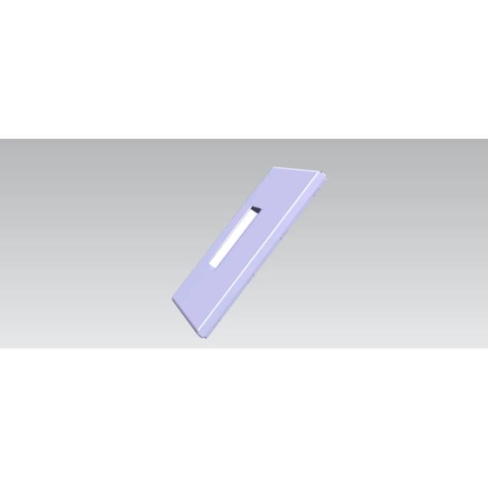 front panel, Box freezer, neutral, 738,H223.5mm