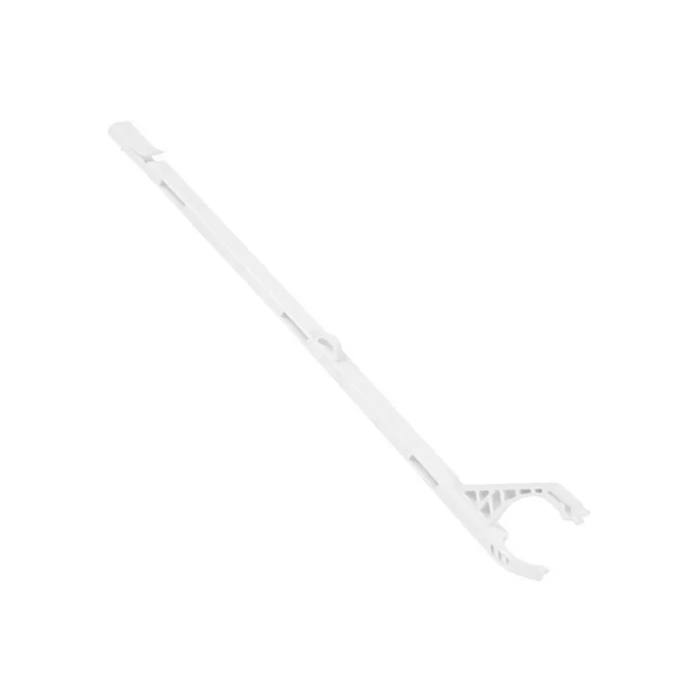 Garniture de clayette gauche pour congélateur avec verrou d'abattant