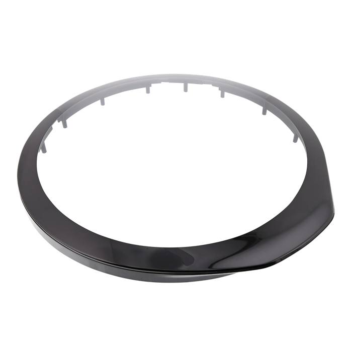 deurkader, voorzijde, zwart, Ø490mm