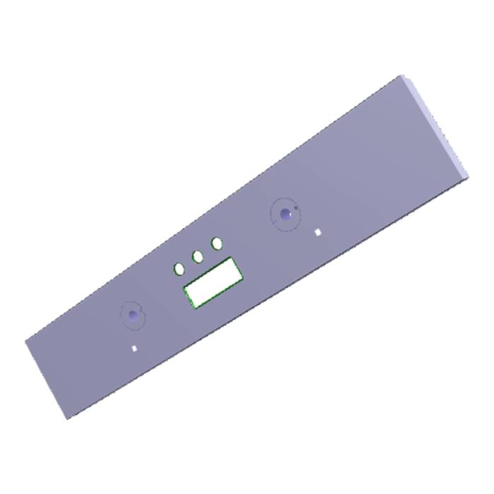 Bedienblende, Inox