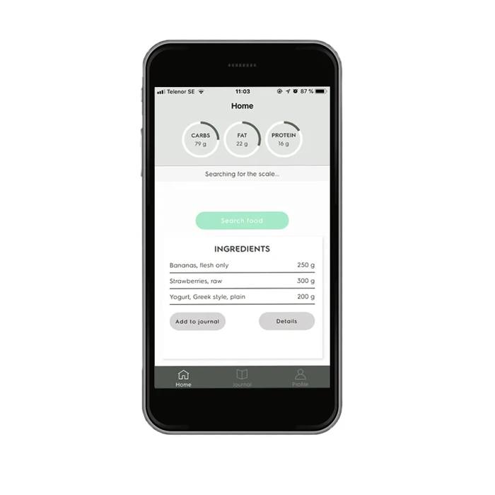 BKS1 Explore Bluetooth Connected Kitchen Scale