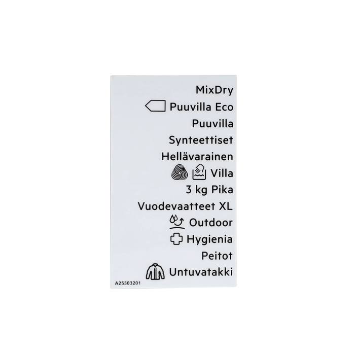 programme plate, adhesive