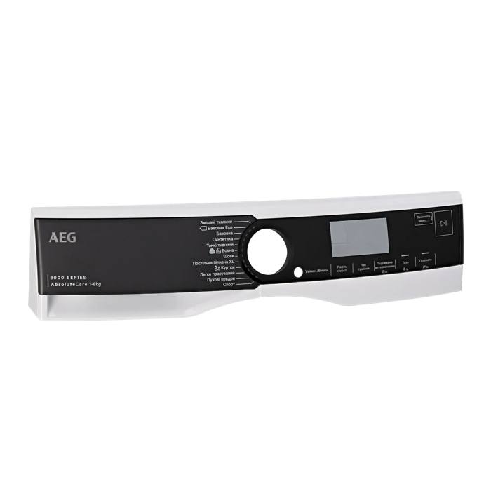 control panel, white, AEG