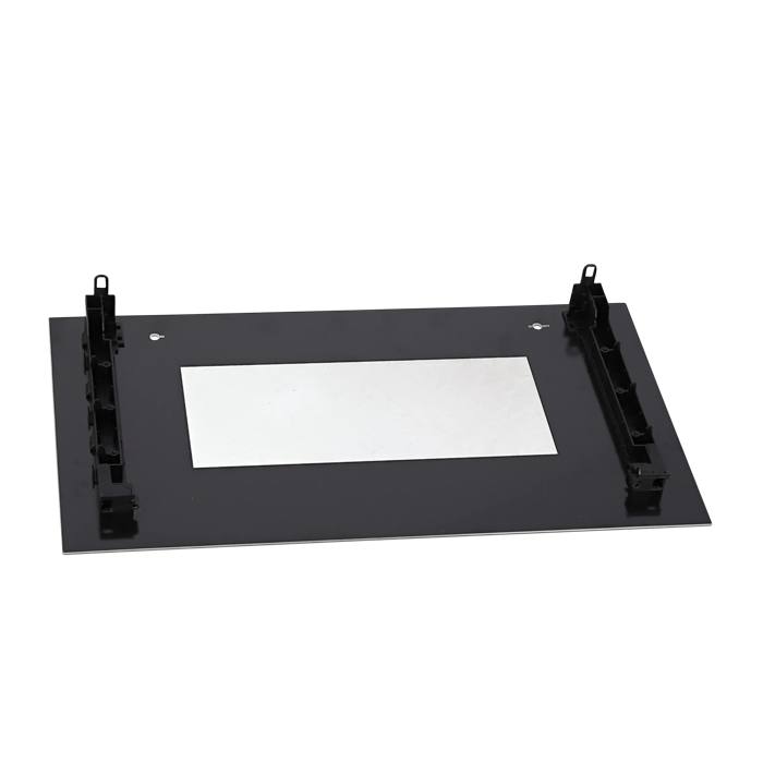 front glass, black, 595.5x328mm