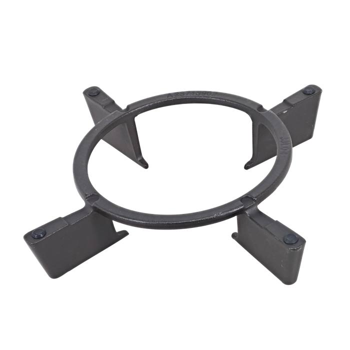 grille, tôle du support, brûleur triple couronne,