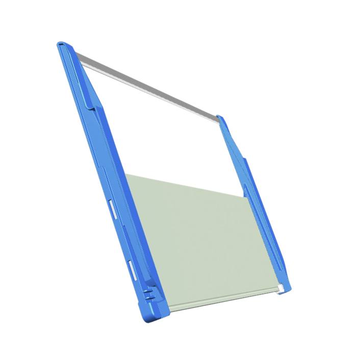 hylla glas-, hopfällbar, sats, 477x150mm