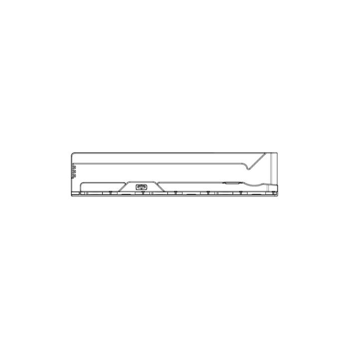 slide, support, glass shelf, right, 316.2mm