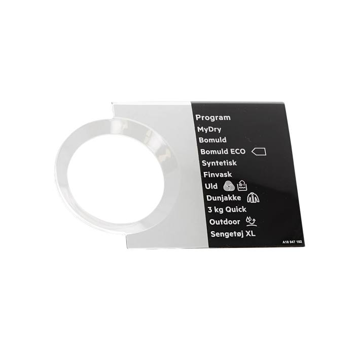 programme plate,knob,adhesive,DA