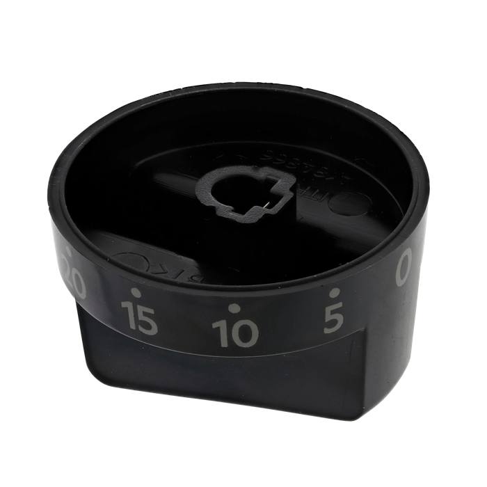 knob, timer, black, 0-55