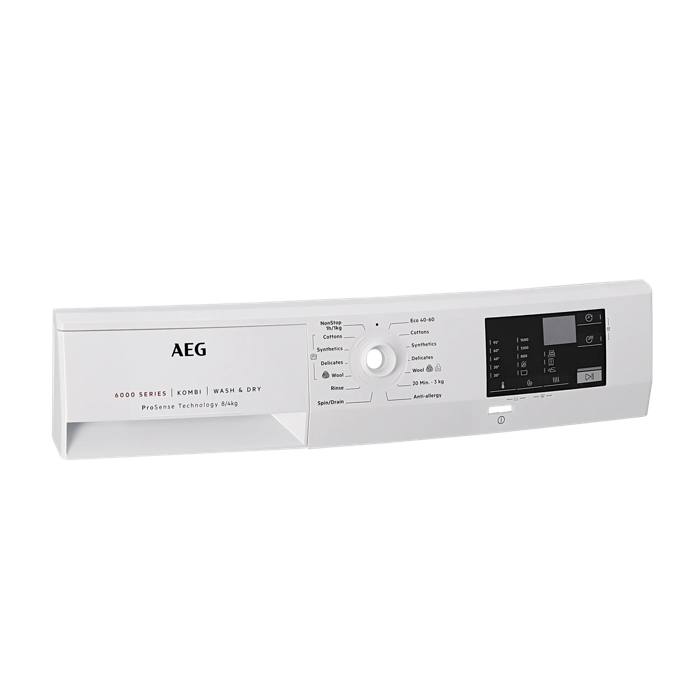 control panel,white,AEG,EN,Symbols