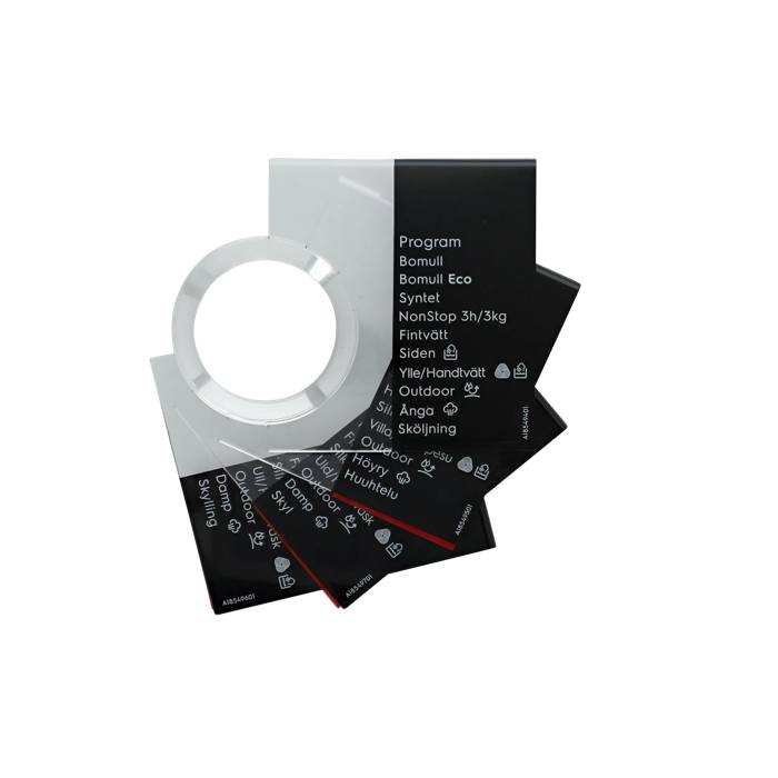 programme plate,knob,adhesive,DA,NO,FI,SV