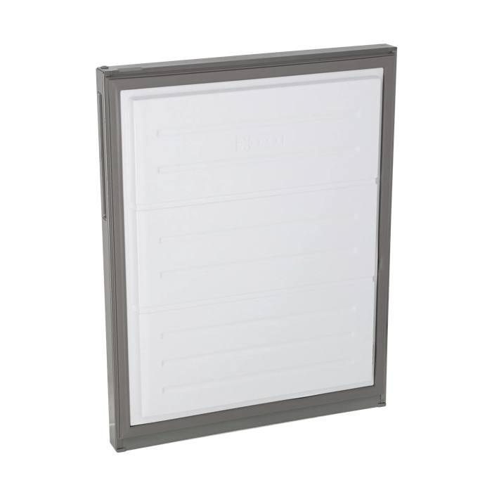 GEFRIERSCHRANKTÜR,SATZ,INOX,80