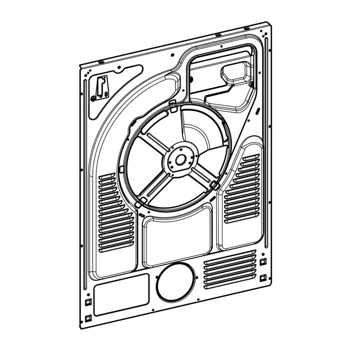 Back panel