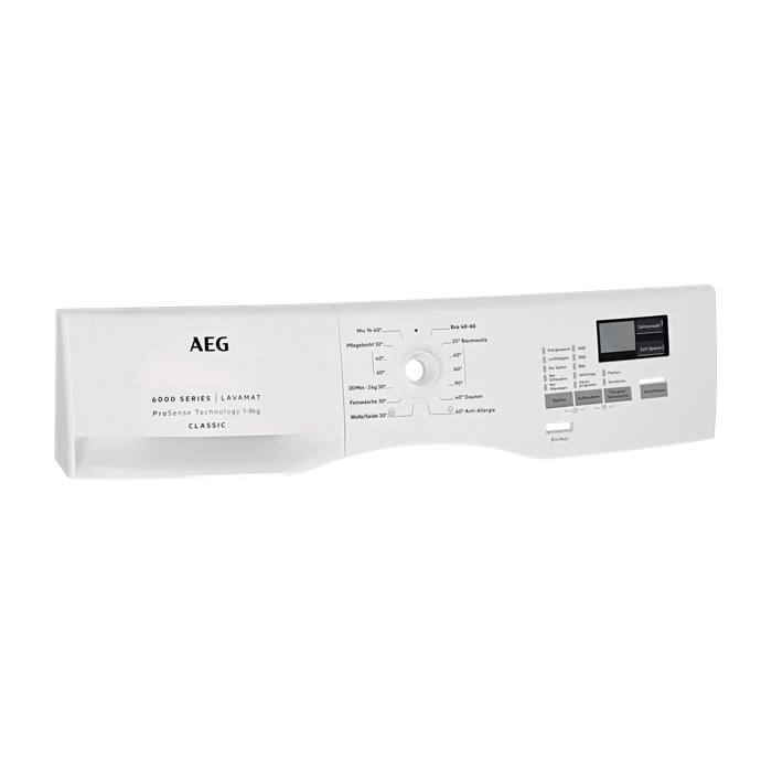 control panel, white, AEG, DE