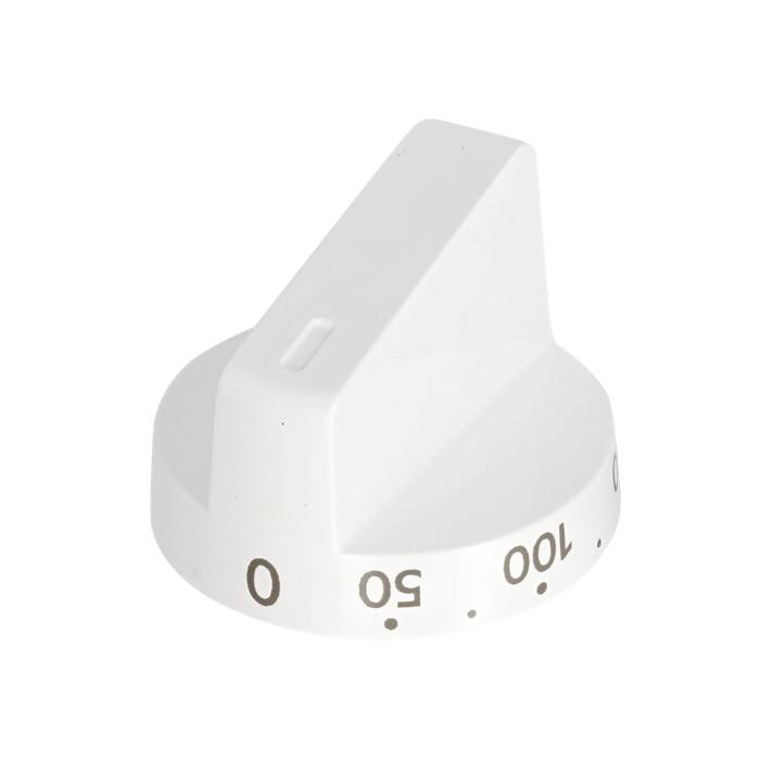 knob, thermostat, white