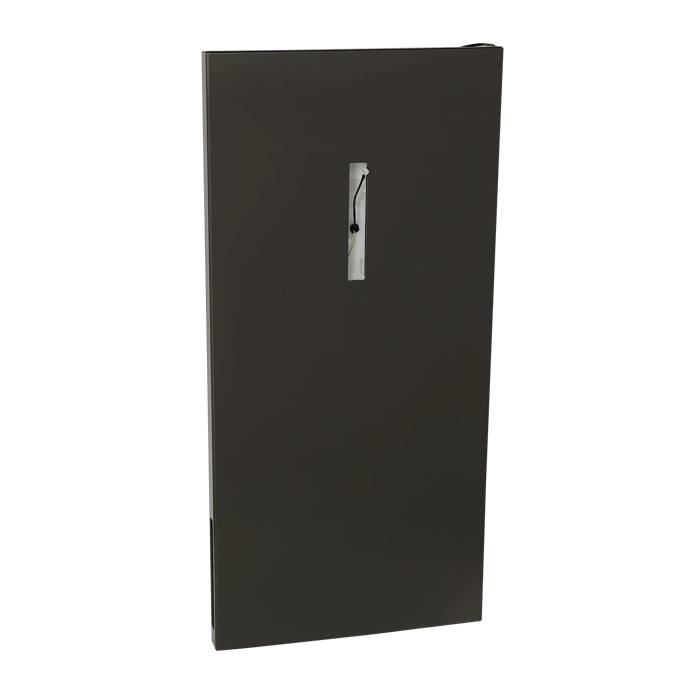 Ensemble de porte du réfrigérateur noir - 1200x595mm