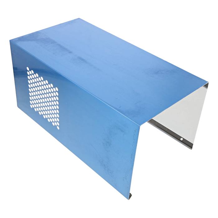 flue, bottom