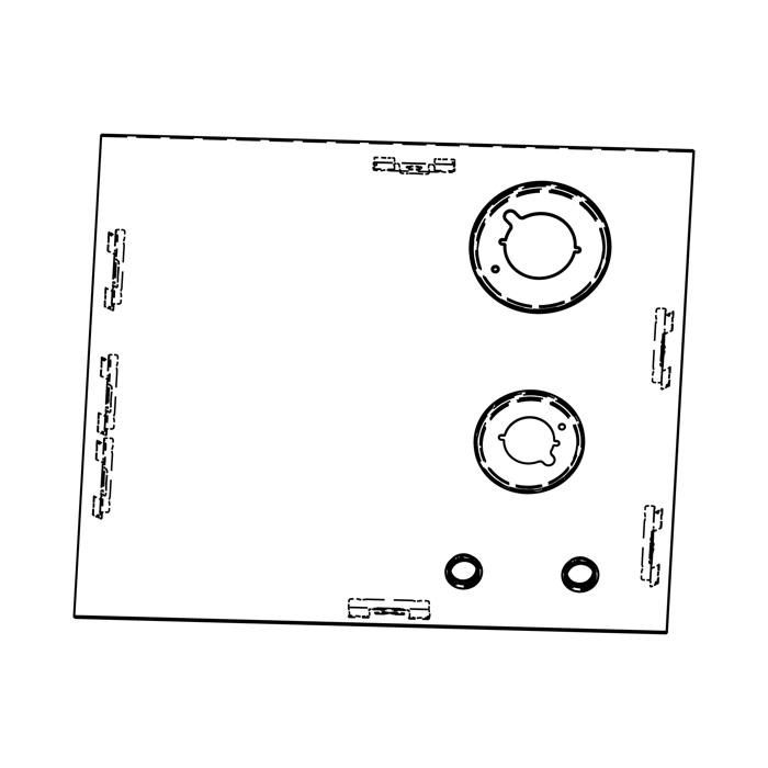 cooktop,black,Electrolux,590x520mm