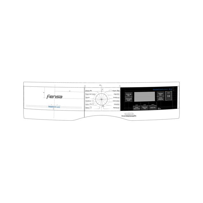 control panel, white, Fensa