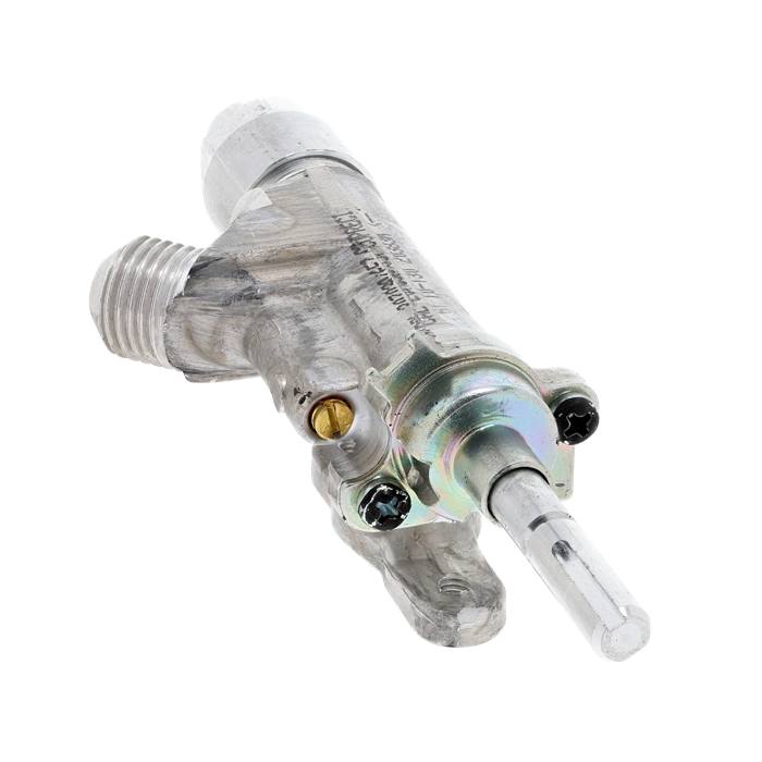 gas tap, one-way, black, 0.44