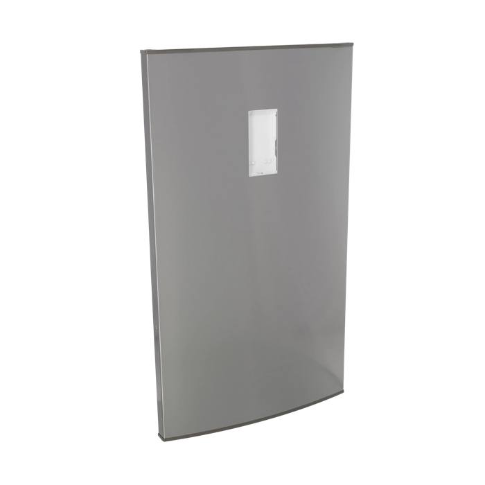 koelkastdeur, inox, LCD, 590,5x1016mm