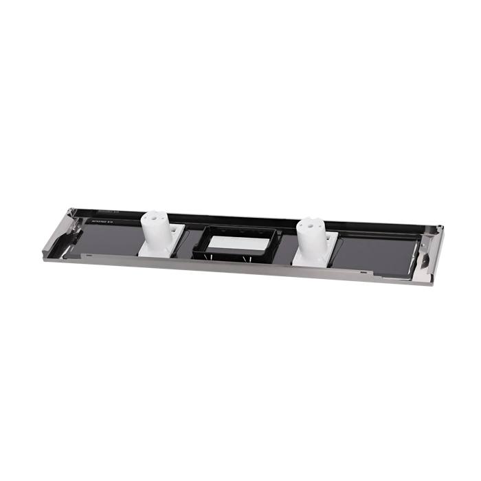 BEDIENBLENDE,INOX,60CM, HEXAGO