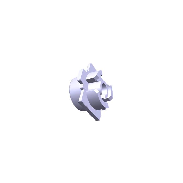 push button, white